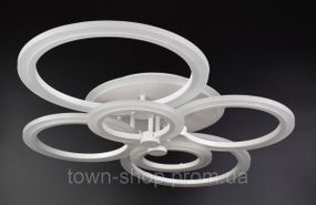Люстра потолочная LED с пультом A2374/6-RGB-wh Белый 11х57х77 см.