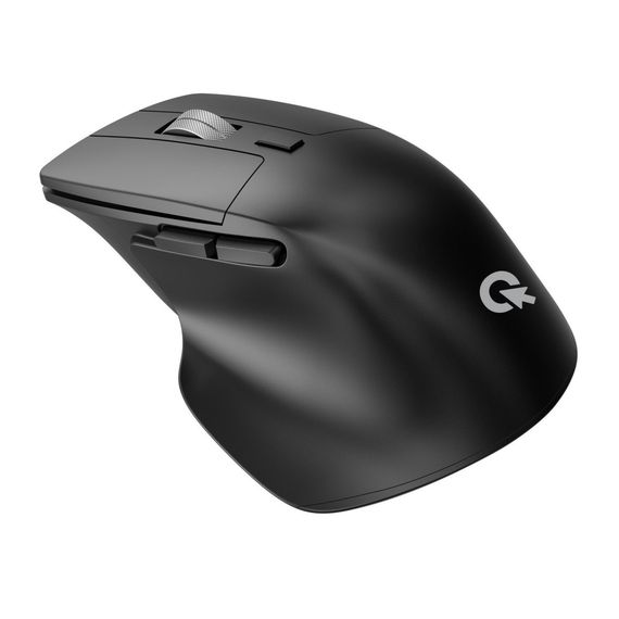 Мишка OfficePro M395B Silent Click Ergonomic Wireless Black (M395B) | Зображення 3