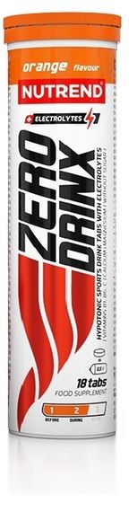 Вітамінно-мінеральний комплекс для спорту Nutrend Zero Drinx 18 effervescent tabs Orange