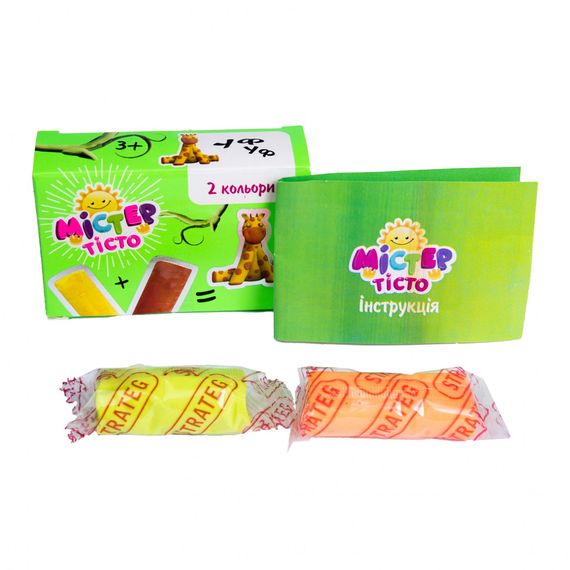 Набор для творчества "Мистер тесто - жирафа" 71730 (укр.) | Зображення 1