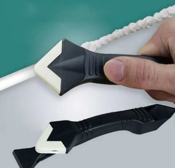 Силиконовый шпатель, скребок для герметика и силикона SILICON TOWEL SCRAPER | Зображення 3