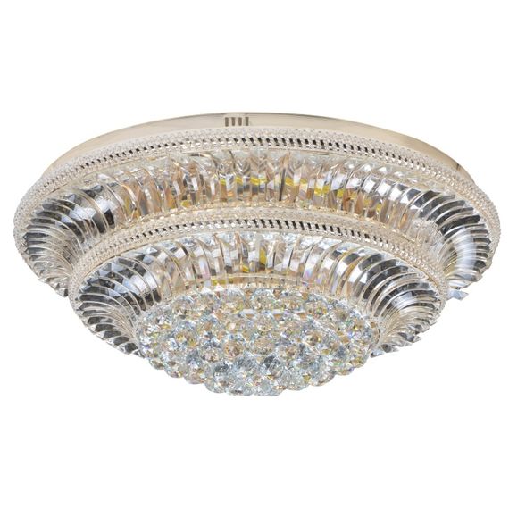Люстра торт потолочная с подсветкой LED E14 40W G (BCL-630C/9)