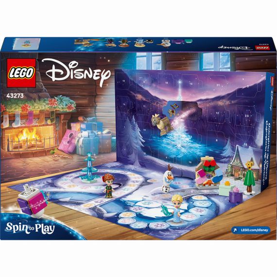Новорічний адвент календар 2025 ЛЕГО Дісней Крижане серце Оригінал LEGO Disney Frozen Advent Calendar 2025 | Зображення 2
