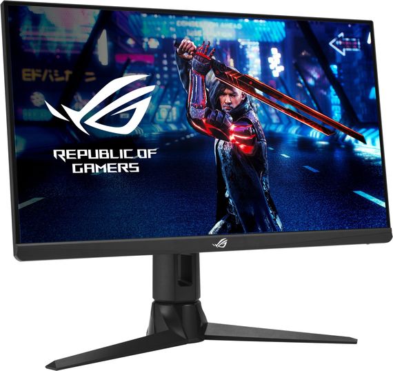 Монітор ASUS  24.5' ROG Strix XG259QN 2xHDMI, DP, 2xUSB, Audio, IPS, 380Hz, 0.3ms, sRGB 99%, FreeSync, Pivot, HDR400 (90LM07J0-B02370) | Зображення 1