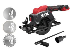 Акумуляторна циркулярна пилка по мультиматеріалу 120мм 20В SKIL 3540 CA Compact 11071600201 (SW1E3540CA)