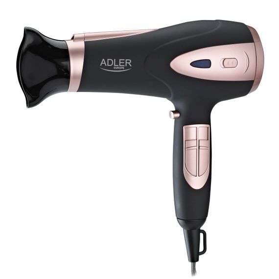 Фен для волосся Adler AD 2248 чорний, 2200 Вт, іонізація, дифузор, концентратор | Зображення 4