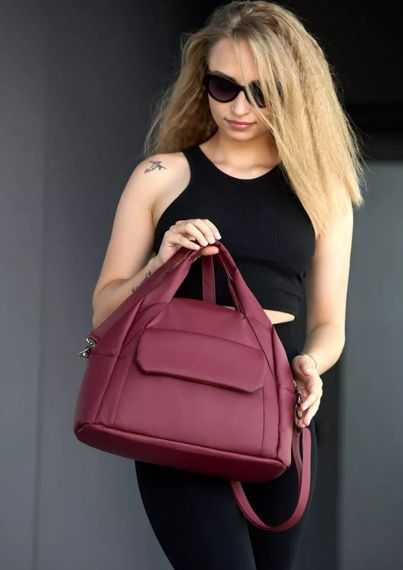 Жіноча спортивна cумка Sambag Vogue BKS бордо 37 х 25 х 16 см (90153005) | Зображення 2