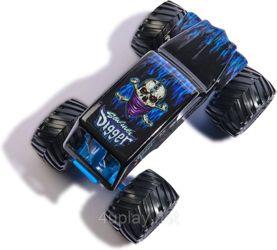 Монстр-трак Spin Master Monster Jam Son-Uva Digger 1:24 син Grave Digger’а | Зображення 4