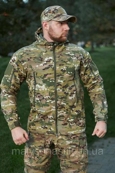 Куртка Soft Shell Y-Tactical мультикам
