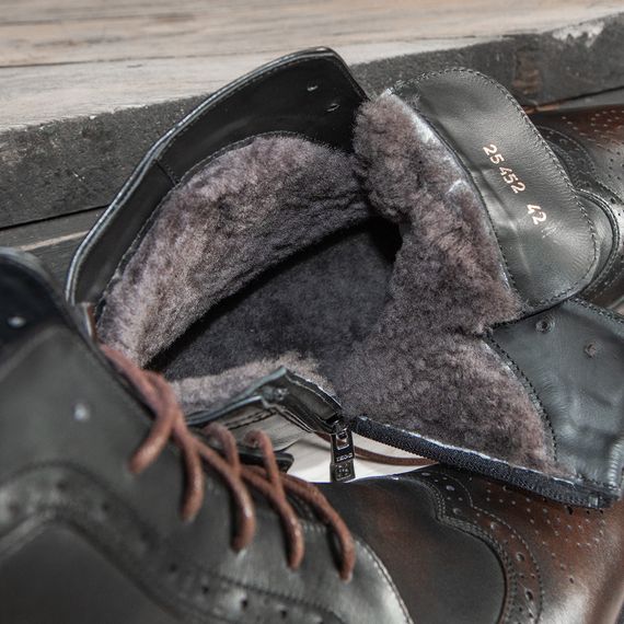 Високі коричневі черевики 41 43 45 розмір | Зображення 5