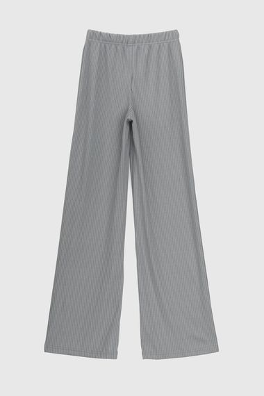 Штани палаццо однотонні жіночі 646-1 50 Сірий (2000990574800D) shop (2000990574800) | Зображення 8