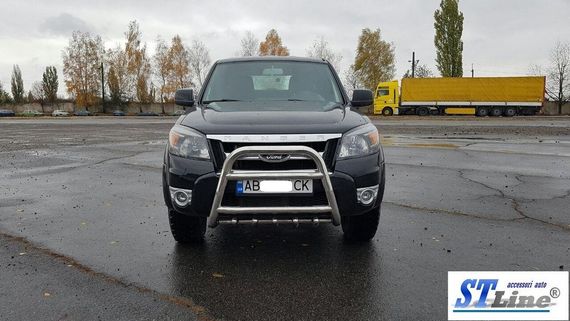 Кенгурятник QT008 (нерж) для Ford Ranger 2007-2011 гг | Зображення 2