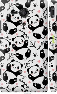 Чохол на Sony Xperia SP M35H Панди "4318m-280-2448"