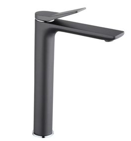 Змішувач для раковини Qtap Presto QTPRE269GRP45582 Graphite