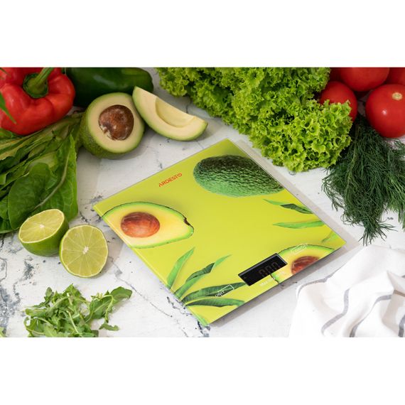 Ваги кухонні Ardesto SCK-893AVOCADO | Зображення 1