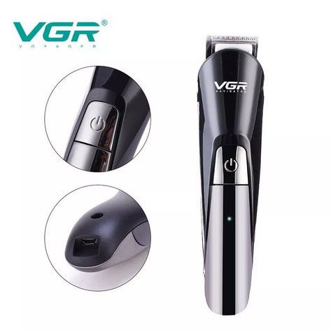 Машинка для стрижки волос VGR V-012, Парикмахерская машинка для бороды беспроводная, Триммер беспроводной | Зображення 7