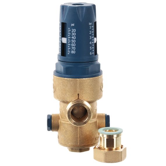 Редуктор давления Roho R1202-075 - 3/4"НН, PN25 (1-6 бар) мембранный (RO0146) | Зображення 2