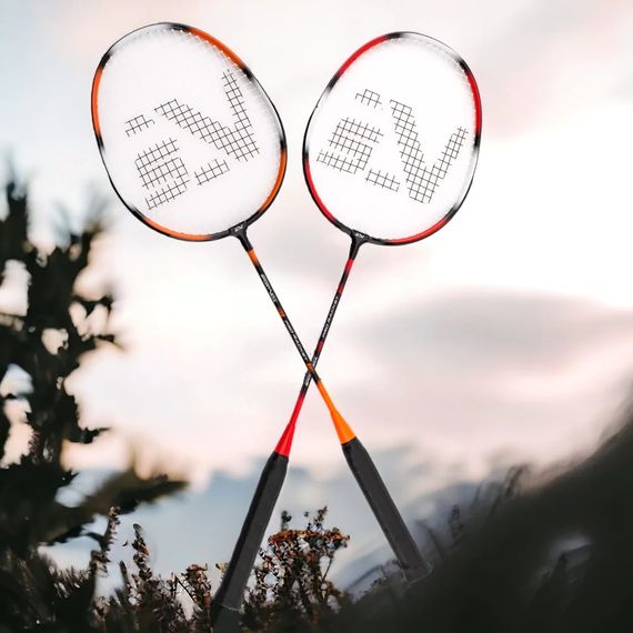 Набір для бадмінтону SportVida Pro 2 шт ракетки + волан (SV-SE0002) | Зображення 3