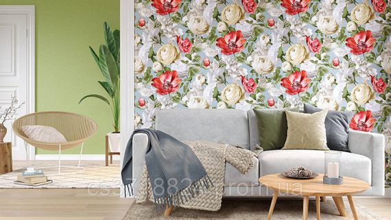 Обои виниловые на флизелиновой основе SINTRA Rosalinda 386637 (1,06х10,05м) | Зображення 6