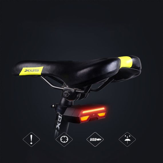 Трекер GPS велосипедний V03B Bike Tacker+Auto Tail Light 2in1 SIM (4GLTE+3GWCDMA+2GGSM) 140/2400mAh Black | Зображення 6