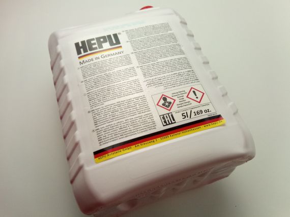 Антифриз HEPU концентрат (червоний) 5 л. (P999-G12-005) (09194431) | Зображення 1