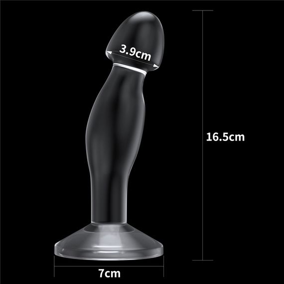 Анальна пробка - Flawless Clear Prostate Plug 6.5" Clear | Зображення 4