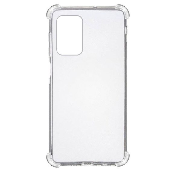 TPU чохол GETMAN Ease logo посилені кути для Samsung Galaxy A32 5G Безбарвний (прозорий)