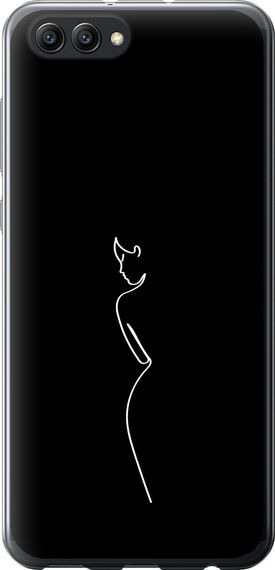Чехол на Huawei Honor V10 / View 10 Силуэт1 "4590u-1579-17620"