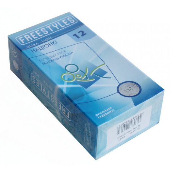 Презервативы FREESTYLES №12 Ultra Light, Супертонкие sexstyle | Зображення 2