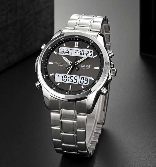 Skmei 2049SIWT Silver-White | Зображення 3