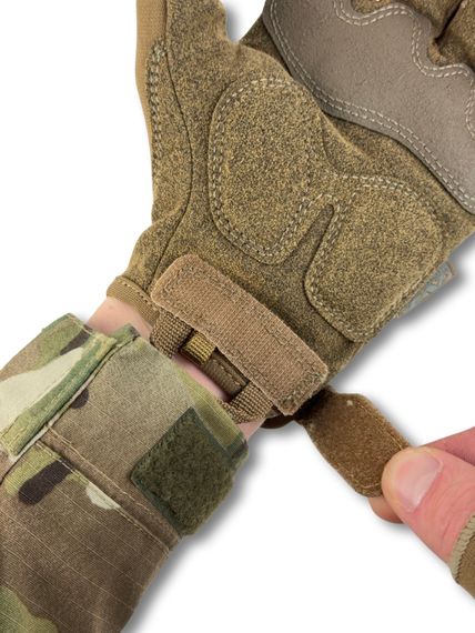 Тактичні безпалі рукавички MECHANIX M-PACT® Fingerless Койот Розмір M | Зображення 5