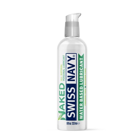 Лубрикант на водній основі Swiss Navy NAKED All Natural 237 мл, для чутливої шкіри Sex Aura