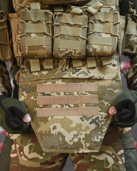 Плитоноска 4 швидких скидання Cordura піксель НП5128 | Зображення 9