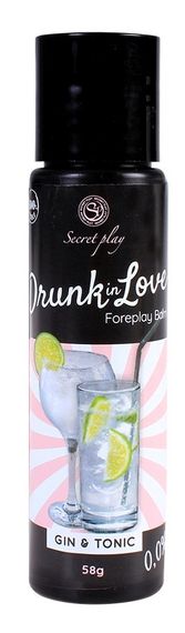 Бальзам для орального сексу Secret Play - Drunk in Love Gin&Tonic Balm, 60 ml Sex Aura | Зображення 1
