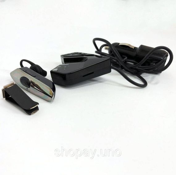 Bluetooth через прикуриватель, Блютуз фм трансмиттер, Автомобильный bluetooth передатчик CR-82 | Зображення 5