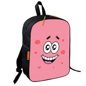 Рюкзак шкільний дитячий 36х27см Губка Боб Патрік Стар з принтом для хлопчика (00645)