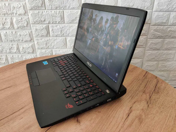 Ноутбук Asus ROG 17.3 FHD/IPS/i7 4710HQ/24Gb/SSD256Gb M2+HDD1Tb/GTX 980M-4Gb | Зображення 2