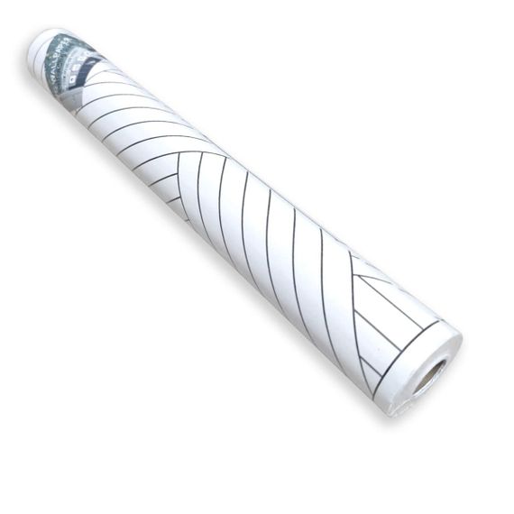 Самоклеюча плівка біла з орнаментом 0,45х10м SW-00001223 | Зображення 3