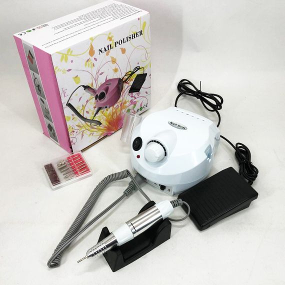 Фрезер DM-11-1 для манікюру та педикюру. Колір: білий | Зображення 1