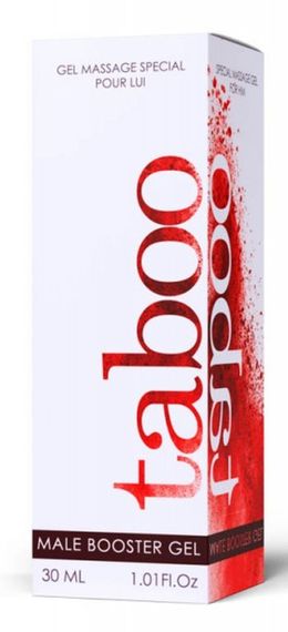 Зігріваючий (стимулюючий) гель Taboo Male Booster Gel, 30 ml Sex Aura | Зображення 2