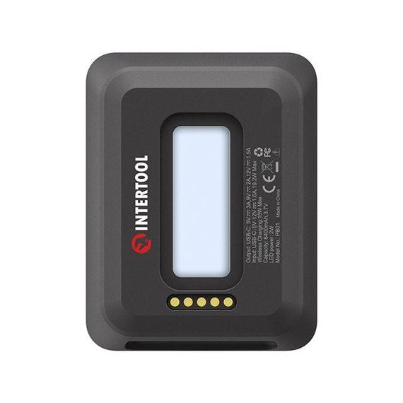 Повербанк знімний портативний, 6400 мАг/3.7 В, бездротова зарядка макс. 15 Вт., для зарядних станцій | Зображення 3