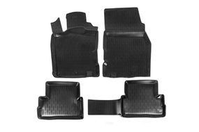 Гумові килимки (4 шт, Niken 3D) для Nissan Qashqai 2014-2021рр
