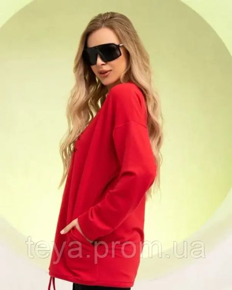 Толстовка колір червоний розмір XL FI_006995 | Зображення 1