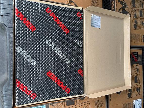 Вібропоглинаючий лист ULTIMATE U-POWER CARBON 3 мм (50х35 см) | Зображення 3