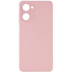Силіконовий чохол Candy Full Camera для Realme C33 Рожевий / Pink Sand