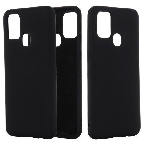 Чохол Silicone Cover Case для Samsung Galaxy A21s Black | Зображення 1