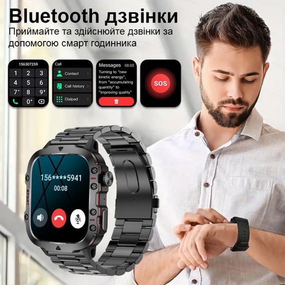 Smart Expert Nano Steel, 2 ремешка | Зображення 4