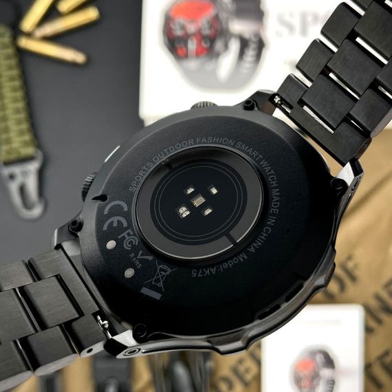 Розумний годинник Modfit Tactic Blaze Black Steel | Зображення 5