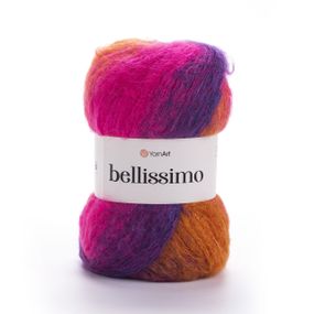 Пряжа YarnArt Bellissimo 1402 1415