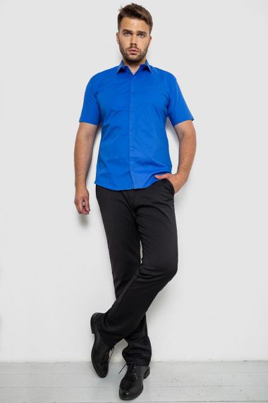 Рубашка мужская классическая  -уценка, цвет электрик, 214R7115-U-1 | Зображення 1